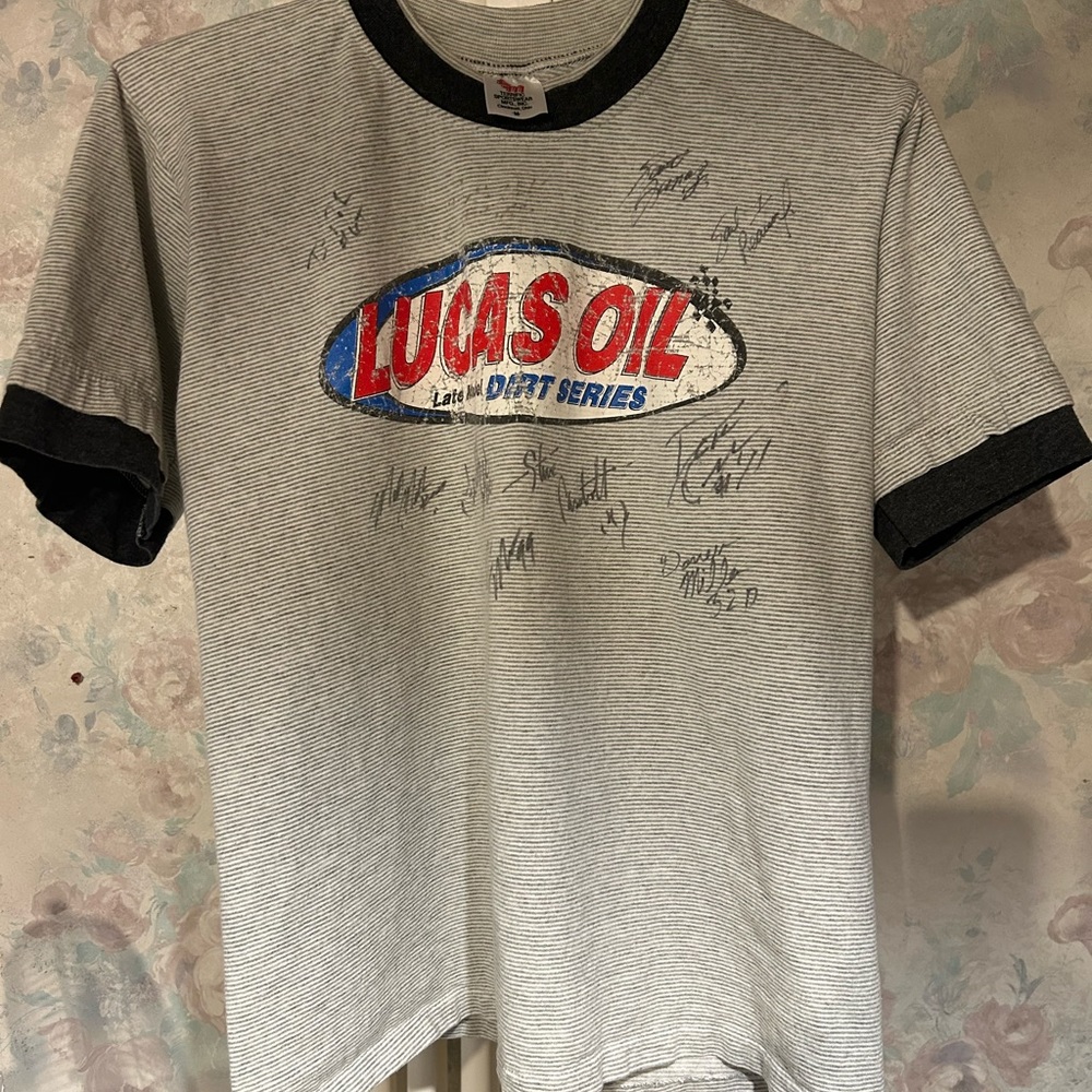 Vintage Lucas Oil Late Model Dirt Series T-shirt